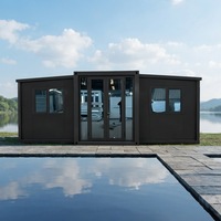 Casa Contenedor Prefabricada Modular Plegable y Expandible de 20 Pies, Fácil de Instalar (fabricada en China)