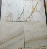 Carreaux de sol en porcelaine marbrée grise SUNNY Oceano 800x800mm, épaisseur 9mm, polis, antidérapants, résistants aux acides, antibactériens, choix premium