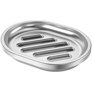 Jabonera elegante de acero inoxidable diseñada para mantener el jabón seco y agregar un estilo moderno a los interiores del baño - Product Image 2