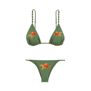 Traje de baño elegante hecho a mano con lentejuelas para mujer Ropa de playa ligera de secado rápido con diseño personalizado - Product Image 4