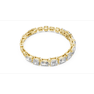 Bracelet en Moissanite Taille Radiant et Taille Émeraude en Argent Sterling 925 de Haute Qualité – Vente en Gros B2B, Stock Disponible, Livraison Rapide - Product Image 2