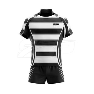 Latest Design Low MOQ <b>Rugby</b> Uniform Light Weight Outdoor Sports Wear <b>Rugby</b> Uniform For Unisex - Product Image 2