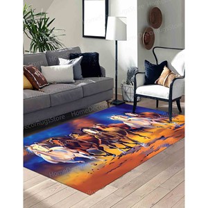 Manta para Caballos Galopantes, Mantas para Caballos Marrones, Manta Suave, Manta para Animales, Manta Delgada No Tejida - Product Image 2