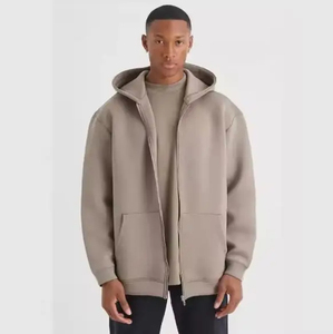 Sweats à capuche à fermeture éclair respirants pour hommes de taille personnalisée/Vente en gros Nouveau style Sweats à capuche à fermeture éclair légers à séchage rapide pour hommes OEM1 - Product Image 3