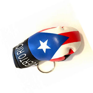 Custom Mini Boxing Glove <b>Keychain</b> PU Leather PVC <b>Personalized</b> Sports Keyring with Logo for Promotion or Gifts - Product Image 2