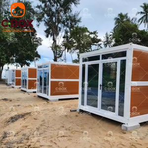 Bán buôn sang trọng prefab Thiết kế phòng ngủ phẳng gói giá rẻ New container nhà - Product Image 2