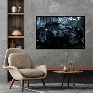 แบทแมน ปะทะ ซูเปอร์แมน โปสเตอร์แบทโมบิล แบนเนอร์แขวน พิมพ์ดิจิทัล ทำจากโพลีเอสเตอร์ที่ทนทาน - Product Image 2