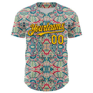 Maillot de baseball personnalisé en gros, 100 % polyester, impression numérique, léger, résistant à l'humidité, respirant, col en V, unisexe, adulte - Product Image 5