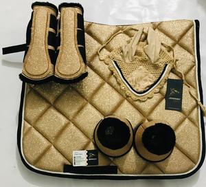 Juegos de almohadillas para montar a caballo, forro polar acolchado de buena calidad, juegos de almohadillas para montar a caballo ecuestre - Product Image 1