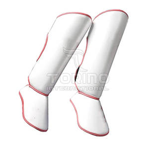 2025 New in Stock High Quality Leather Shin Pad <b>Top</b> Trending Gym Wear From Pakistan <b>Hot</b> Sale! - Product Image 1