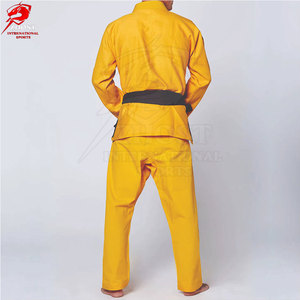 Combinaisons de judo de haute qualité, pré-rétractées, en tissu coton tissé perlé, uniformes de BJJ avec patchs personnalisés en stock - Product Image 2