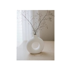 Vases en argent à la mode, fournitures de sol de mariage en vrac, jardinières de salon Design Multiple, Vase métallique en gros - Product Image 4