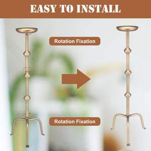 Precio al por mayor de doble arco LED lámpara de pie Flexible y Simple Metal mármol lámpara de pie para el hogar Hotel Oficina Decoración - Product Image 3