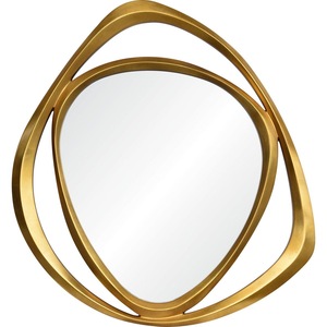 Espejo de pared decorativo de metal de vidrio de alta calidad de lujo moderno para sala de estar dormitorio y oficina para uso en hoteles - Product Image 6