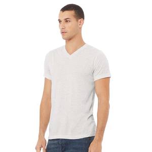 T-shirt classique à manches courtes pour homme, col en V, coupe classique, de qualité supérieure - Product Image 2