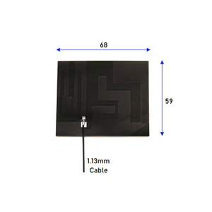 Antenne interne flexible 4G 8dBi de meilleure qualité avec câble de 1.13mm (L - 10 CM) + connecteur UFL Fabriqué chez Eteily - Product Image 3