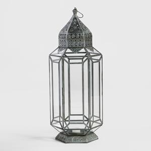 Modern Handcrafted <b>Metal</b> <b>Lantern</b> Perfect for Garden Indoor and Outdoor Home Decoration Elegant Lighting Accessories - Product Image 5
