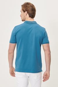 Nuevo personalizado transpirable anti-pilling Color sólido 100% algodón hombres para camisas al por mayor de alta calidad liso Casual - Product Image 4
