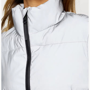 Chaqueta acolchada con capucha personalizada de invierno para mujer, chaqueta acolchada con cremallera, chaquetas acolchadas navideñas estampadas transpirables - Product Image 4