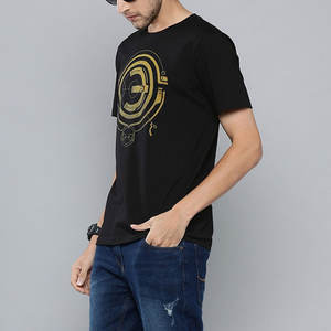 Ropa de verano de alta calidad Logotipo personalizado Pantalones cortos Manga Hombres Impresión Camisetas Nuevo estilo Cómodo Hombres Camisetas impresas - Product Image 6