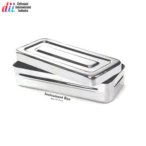 Kit d'instruments chirurgicaux de base réutilisables en acier de 35 pièces pour usage vétérinaire, comprenant des pinces et des porte-aiguilles - Product Image 2