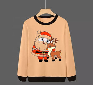 Women's Christmas 3D All-Over Print Long Sleeve Sweatshirt Pullover Crew Neck Digital Printing Sweatshirt Customizable Christmas - Product Image 6