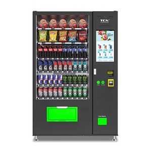 Máquina expendedora totalmente automática de bebidas y aperitivos en stock de fábrica al por mayor para una fácil instalación en interiores - Product Image 5