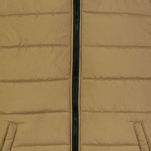 Autumn Winter Men's <b>Casual</b> Zipper Puffer Vest Hot Sell Quilted Canvas <b>Waistcoat</b> Design Breathable Custom Men's Puffer Vest - Product Image 5