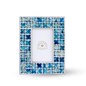 Elegante marco de fotos con incrustaciones de hueso hecho a mano con bordes suaves en la parte posterior de madera maciza borde clásico y regalo perfecto para Idea de decoración de mesa - Product Image 2