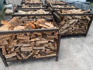 Bûches de bois de chauffage en chêne biologique et hêtre, 9,5-40 mm, séchées au four, bois de chauffage américain séché - Product Image 5