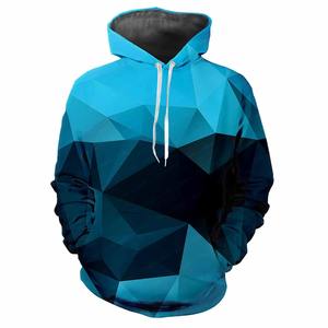 2024 Sudadera con capucha de moda para hombre estampada patrones de tartán impresión Digital Casual manga larga con capucha tela gruesa Tops - Product Image 5