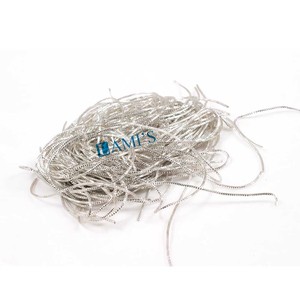 Fil de lingot d'argent Super fin de haute qualité pour broderie à la main badges broches bijoux artisanat d'art - Product Image 1