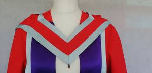 ชุดครุยและหมวกสำเร็จการศึกษาปริญญาเอกของมหาวิทยาลัย ชุดครุยปริญญาเอกสั่งตัดพร้อมหมวก - Product Image 2