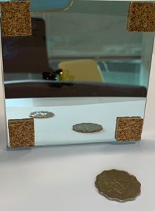 Cristal de espejo unidireccional, cristal atómico - Product Image 2