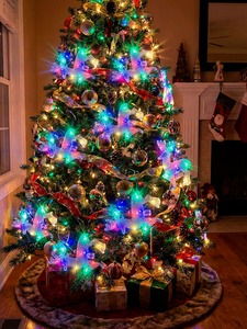 Luci a Stringa LED Effetto Pioggia 304 LED, Corpo Lampada in Plastica per Uso Stradale, Luce Bianca Calda 2700K, Garanzia di 1 Anno - Product Image 6