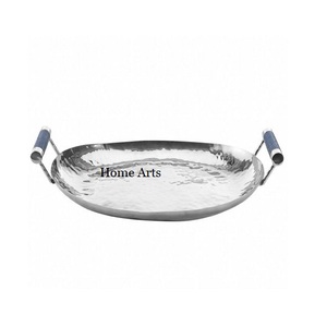 Plateau de service en acier inoxydable de la plus haute qualité, taille et forme personnalisées, plateau de service alimentaire pour la meilleure vente - Product Image 1