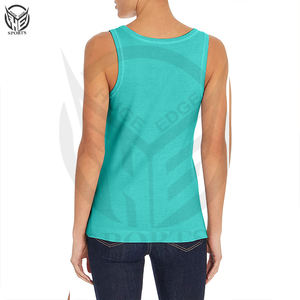 Venta caliente Mujeres Entrenamiento Sudor Desgaste Causal Tank Top Custom Yoga Gym Vest Ladies Fitness Stringer Singlet - Product Image 2