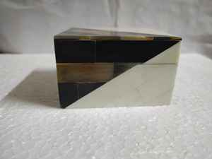 Boîte de rangement artisanale de qualité supérieure en corne et MDF avec incrustation, technique de polissage, pour Thanksgiving, Nouvel An, objets d'art et de collection, décoration - Product Image 4