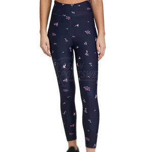 Lightweight High Waist Casual Women <b>Leggings</b> <b>with</b> Knitted Fabric <b>Pocket</b> Style for Workout Travel & Daily Use - Product Image 4
