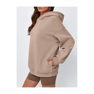 100% coton hommes saison d'hiver long tissé polaire à capuche impression numérique technique de bouffée avec motif solide haute demande taille XS - Product Image 2