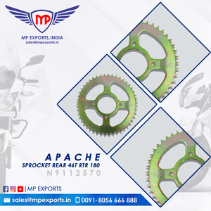 Piñón trasero de calidad confiable RTR 180 para repuestos TVS Apache 2W disponibles para la venta a un precio muy asequible para Tanzania - Product Image 3