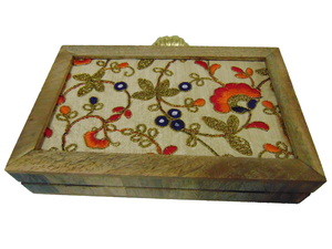 Sac à main indien brodé à la main perle tissu ethnique mariage cadeau fête sacs poignet sac à main sacs à main Vintage inde boîte de fête sac - Product Image 2