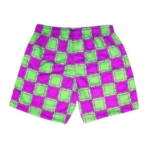 Short en maille de sublimation unisexe à séchage rapide de haute qualité pour hommes méthode de tissage non tissé à motif solide - Product Image 2