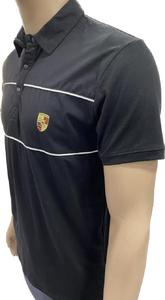 Chemises de sport pour hommes personnalisées 100% coton Golf Logo brodé Motif uni Tricoté OEM Pcs Sérigraphie Teinture unie Durable - Product Image 5