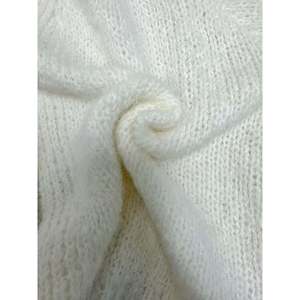 Cardigan en laine à manches longues et col en V pour femme, avec imprimé boutonné - Product Image 5