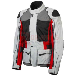 Veste de moto personnalisée en Cordura, veste de course imperméable toutes saisons avec protection CE, vêtements de moto et de course automobile de grande taille - Product Image 1