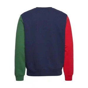 Vente en gros Sweatshirts personnalisés Vêtements pour hommes Basiques Pull court vierge Confortable Long Block Color Winter Man Sweatshirt - Product Image 2