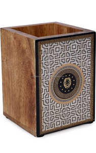 Ensemble d'accessoires de salle de bain en bois 4 pièces Ensemble de salle de bain Couvercle en bois Produits de salle de bain Accessoires et fabrication artisanale par WONDER OVERSEAS - Product Image 4