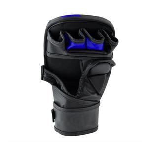 Gants d'entraînement MMA personnalisés de haute qualité Gants d'entraînement au combat en cuir en gros avec des caractéristiques extensibles Gants de boxe - Product Image 3