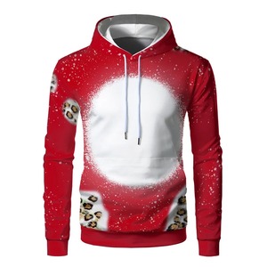 Sweat à capuche pour hommes, 340 grammes, poids lourd, surdimensionné, à épaules tombantes, pull-over à capuche pour l'hiver, numérique sans ficelle - Product Image 2